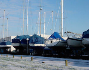 Winterberging jachthaven Flevo Marina Lelystad IJsselmeer