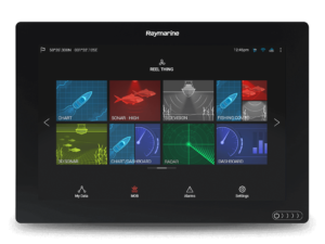 Raymarine axiom 12 actie